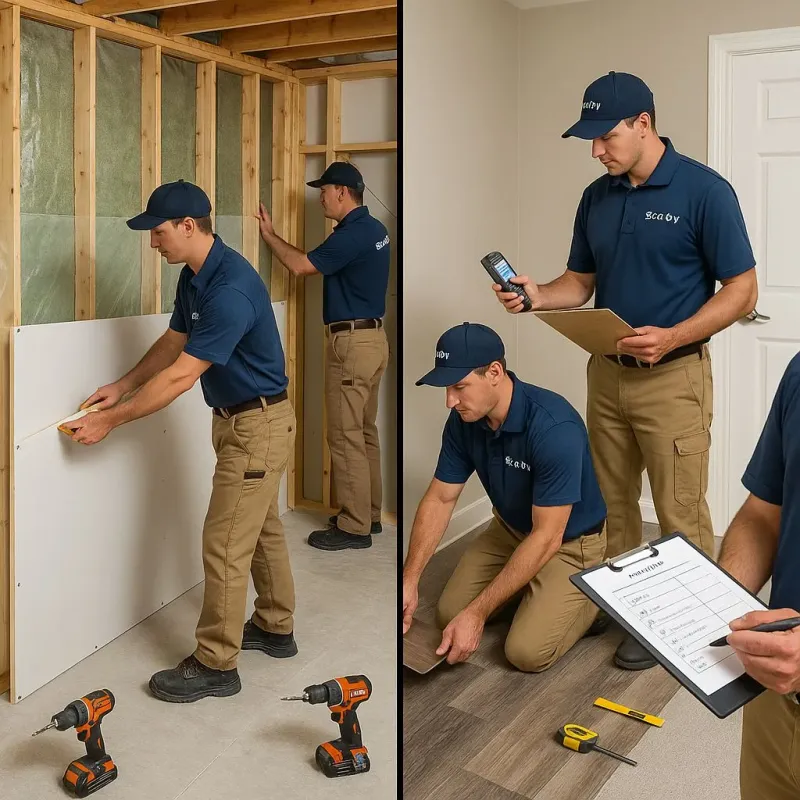 Repairs and Reconstruction process in New Augusta, MS